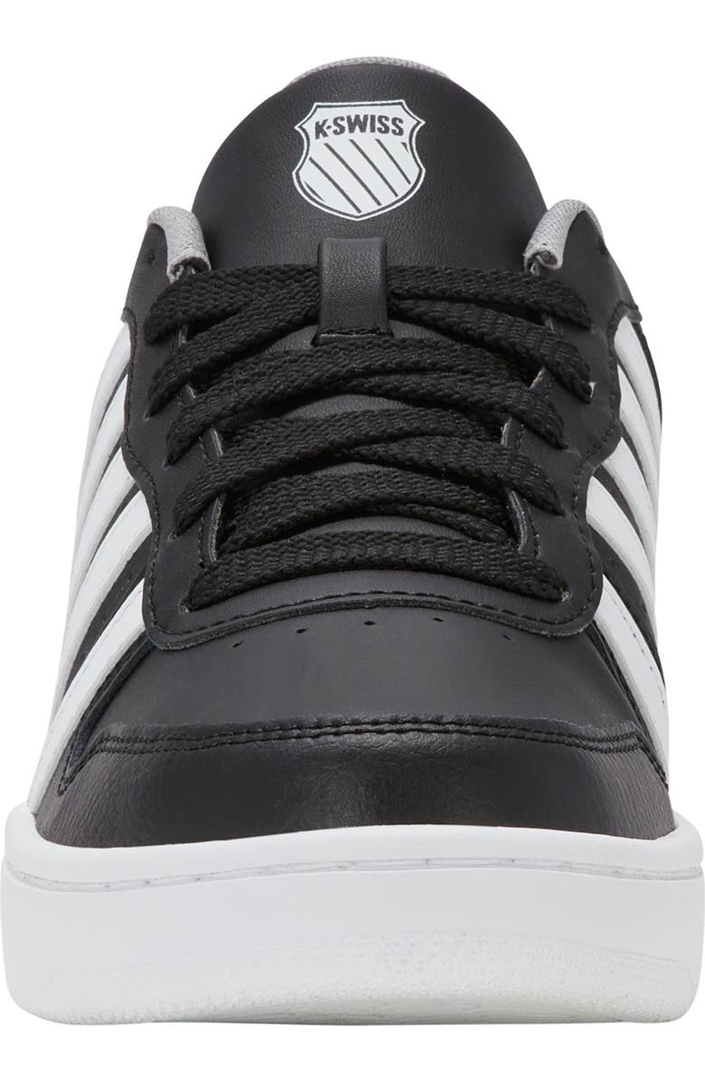 K-Swiss Court Palisades Sneaker, Alternate, color, Black/ White/ Grey/ Oyster