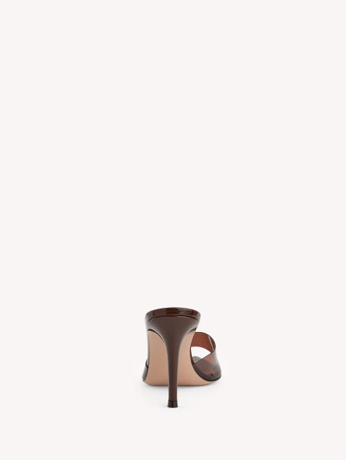 Gianvito Rossi Brown Elle 85 Heeled Sandals In Brown