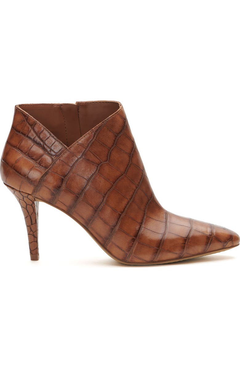 Vince Camuto Avelinsa 4 Croc Embossed Bootie, Alternate, color,