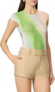 AFRM Nina Crewneck Mesh T-Shirt