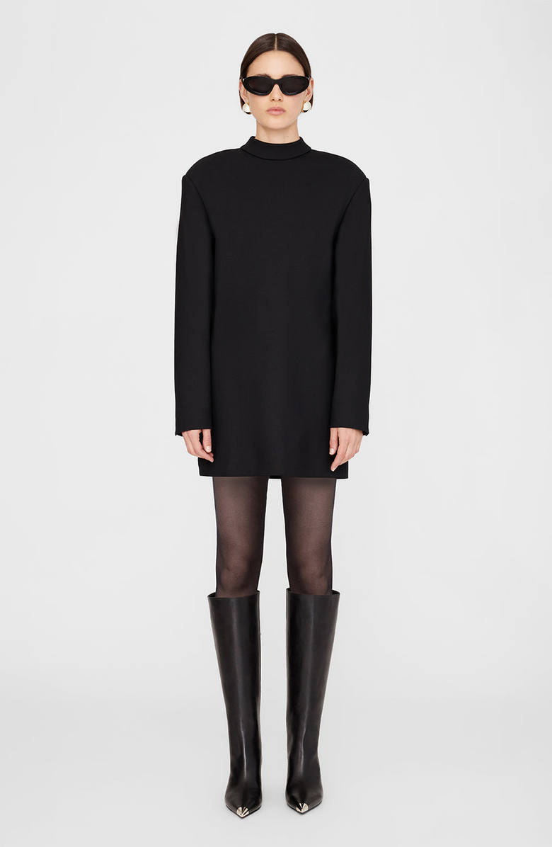 ANINE BING Nina Metal Toe Cap Tall Boots, Alternate, color,