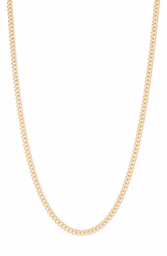 FUZION CREATIONS Curb Chain Necklace