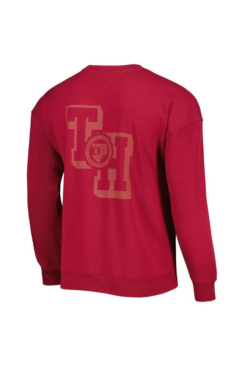Men's Tommy Hilfiger Cardinal Arizona Cardinals Ronald Crew Sweatshirt, Alternate, color, Cardinal