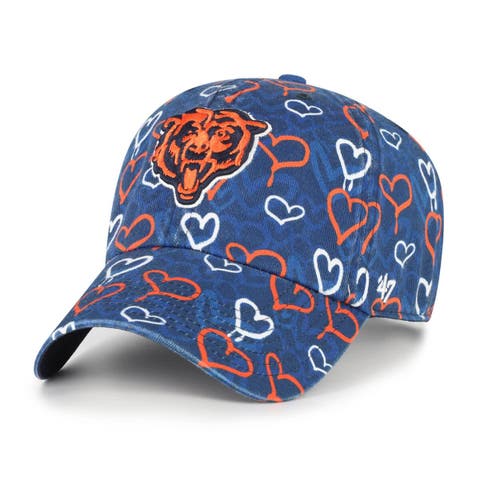 Girls Toddler '47 Navy Chicago Bears Mural Clean Up Adjustable Hat