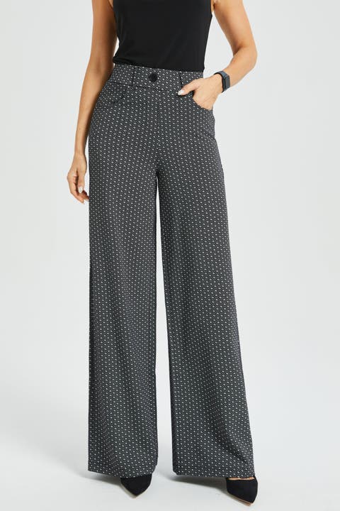 7 Pocket High Waist DPYP Dress Pant Yoga Pants Wide Leg
