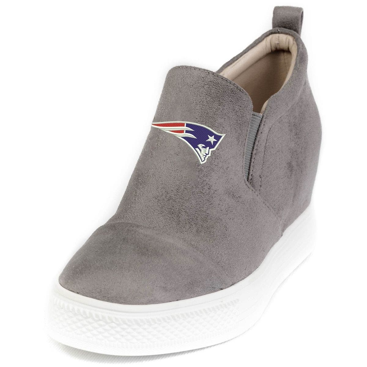 CUCE Women's Cuce Gray New England Patriots Snap Slip-On Shoes | Nordstrom