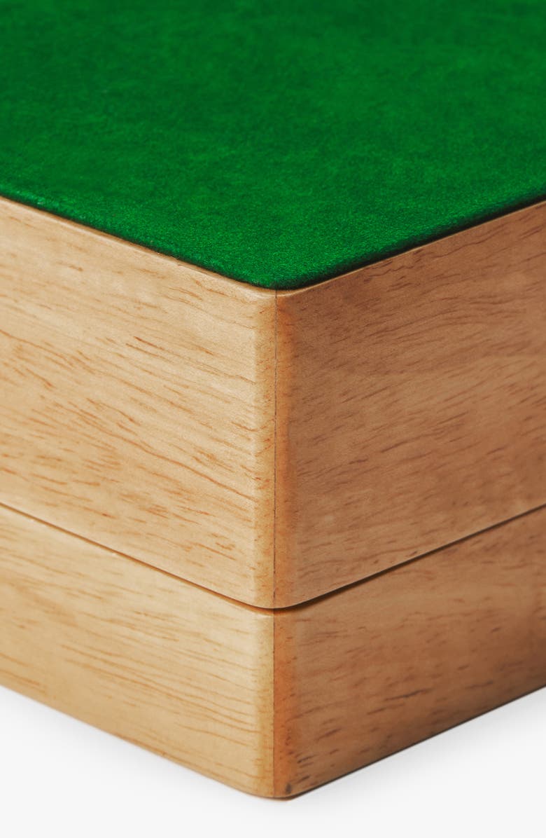 Shinola Lacquered Wood Poker Set, Alternate, color, 