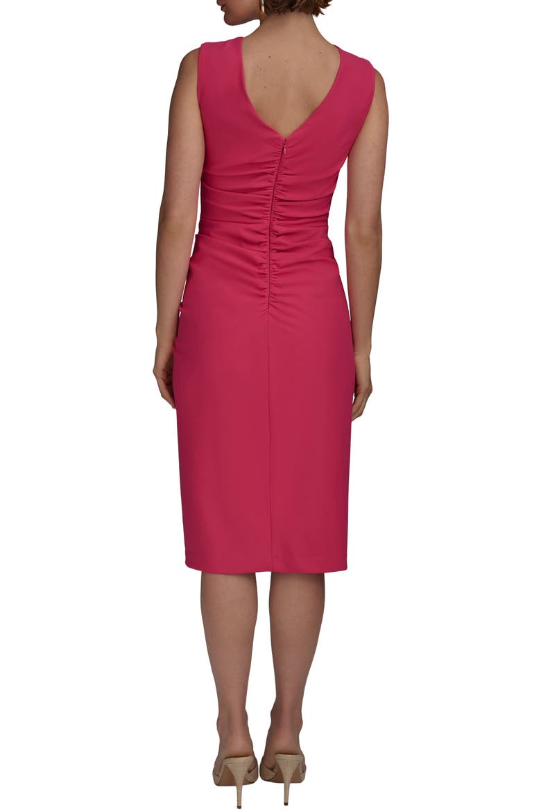 Side Ruched Sleeveless Minidress, Alternate, color, AUDACIOUS