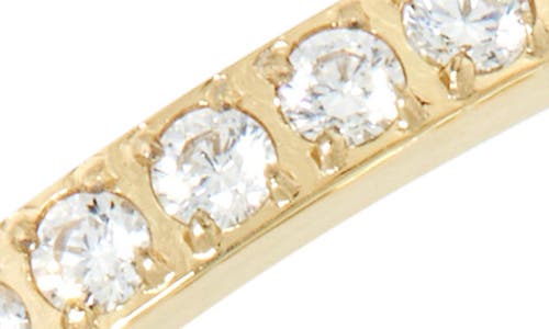 Nordstrom Set Of 3 Waterproof Cubic Zirconia Skinny Band Rings In Gold