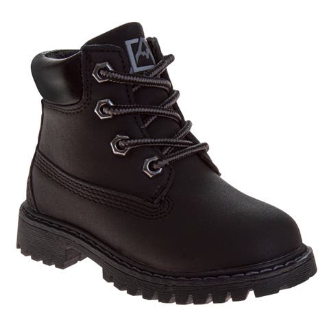 Casual Lace-Up Boots (Big Kids)