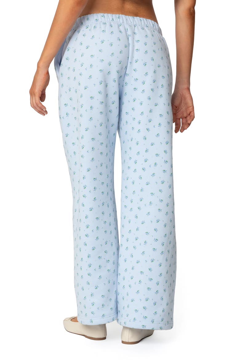 Flower Power Sweatpants, Alternate, color, LIGHT-BLUE