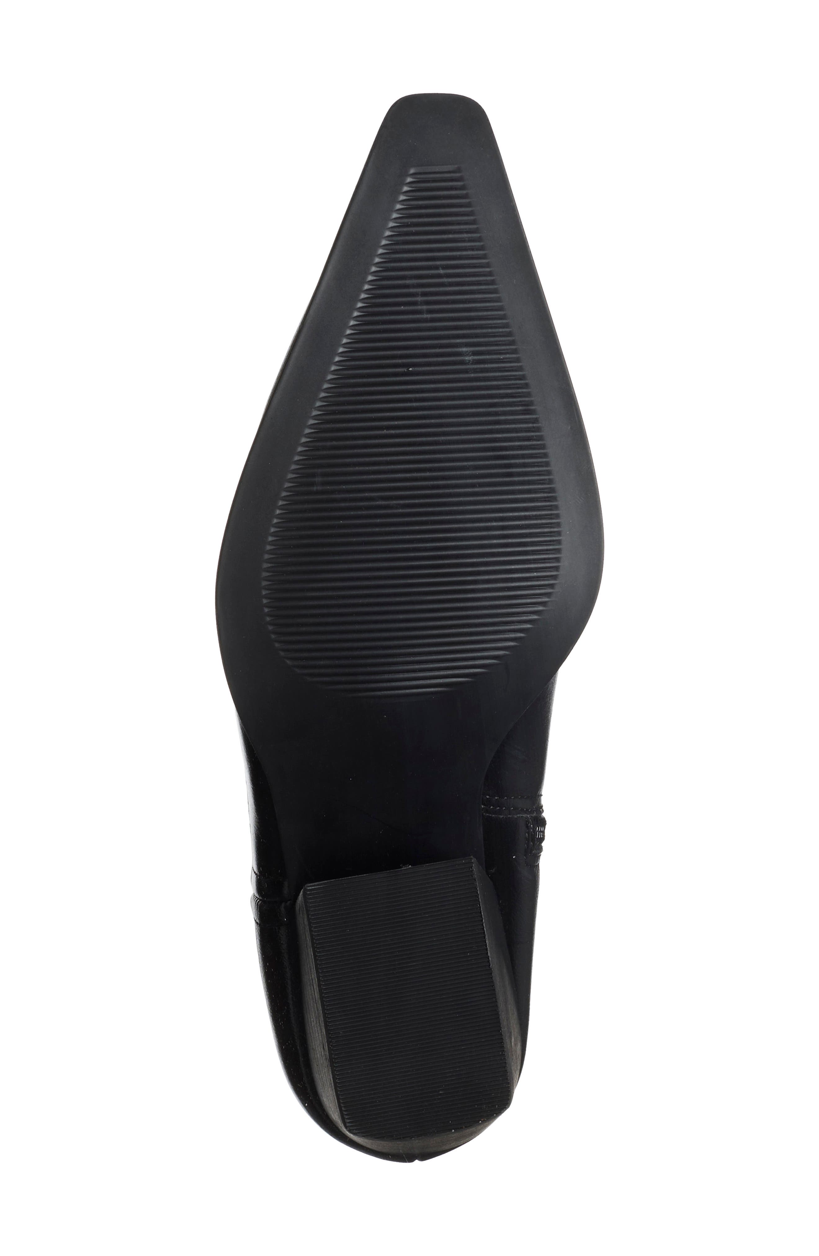 Gianada Faux Leather Knee High Boot, Alternate, color, BLACK