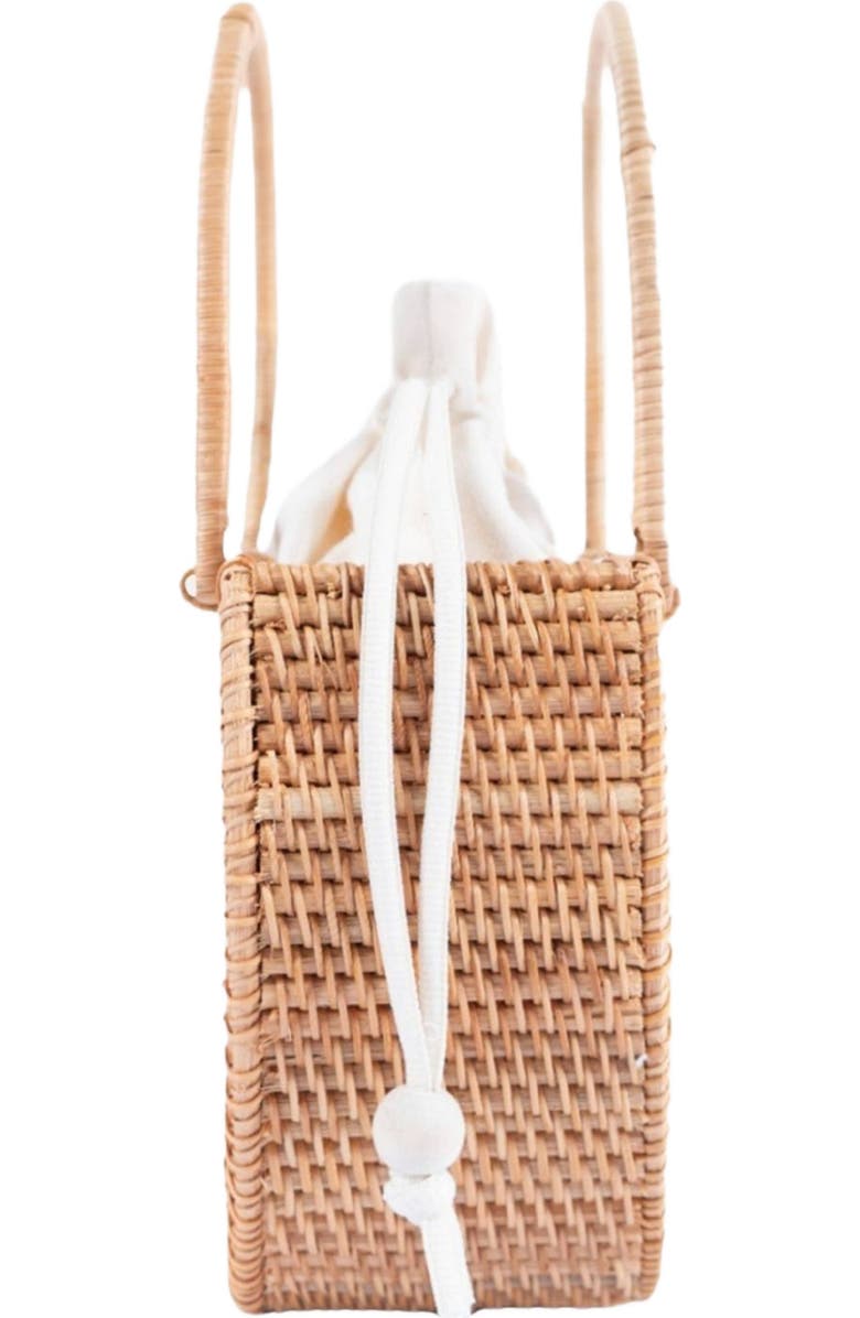 Jelavu Amelia Small Satchel Bag, Alternate, color, Natural