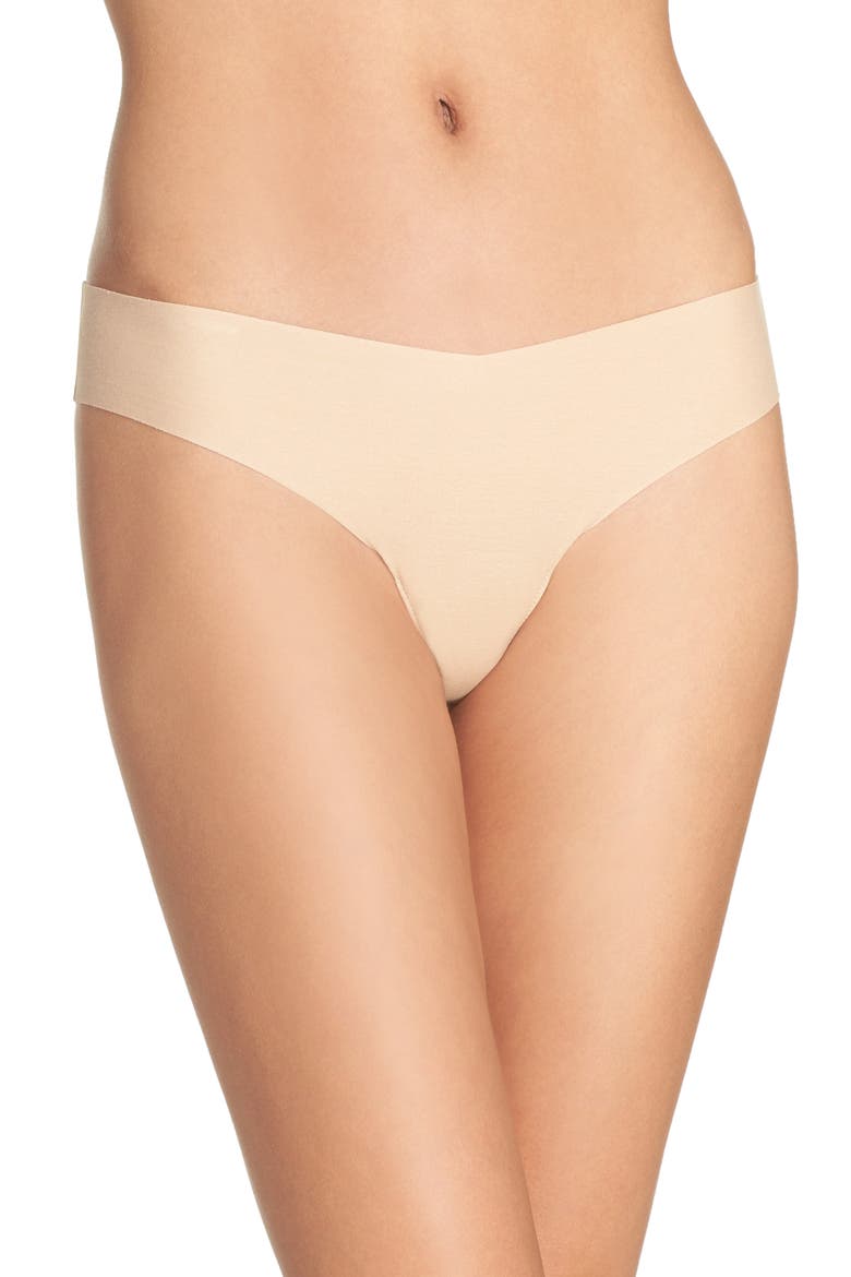 Cotton Thong, Main, color, BEIGE