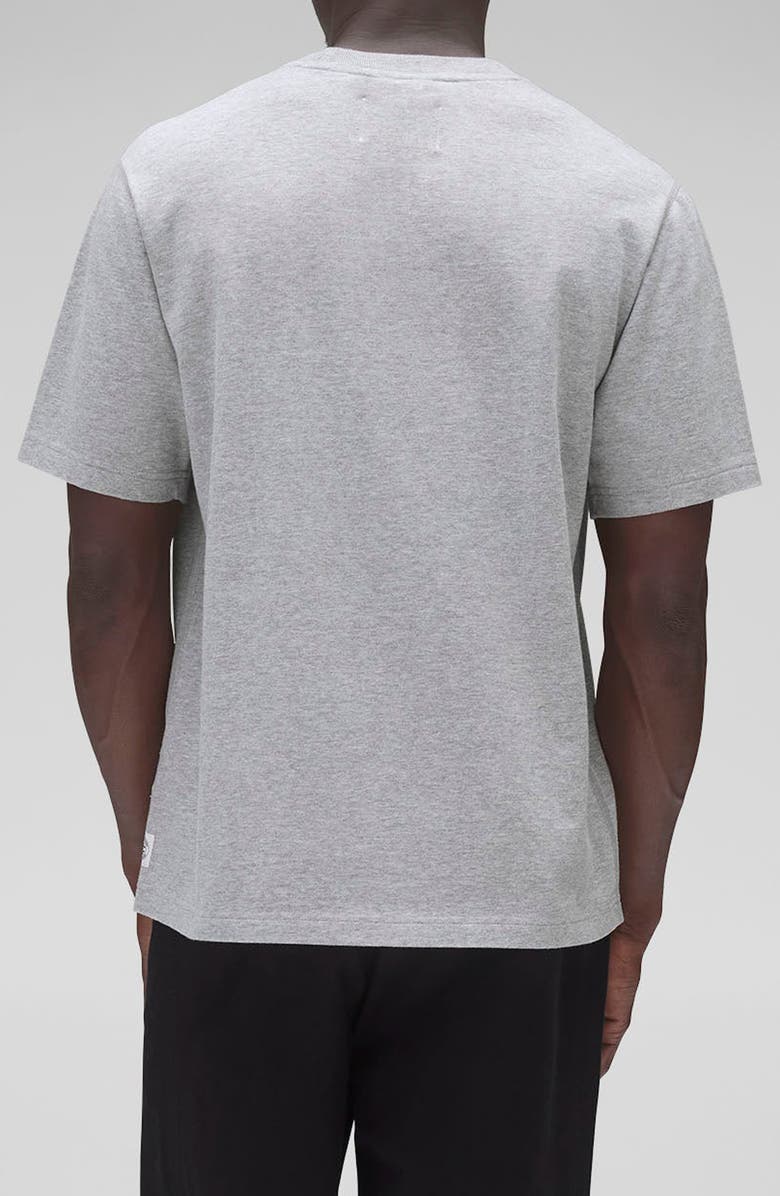 Reigning Champ Midweight Jersey T-Shirt, Alternate, color, Heather Grey