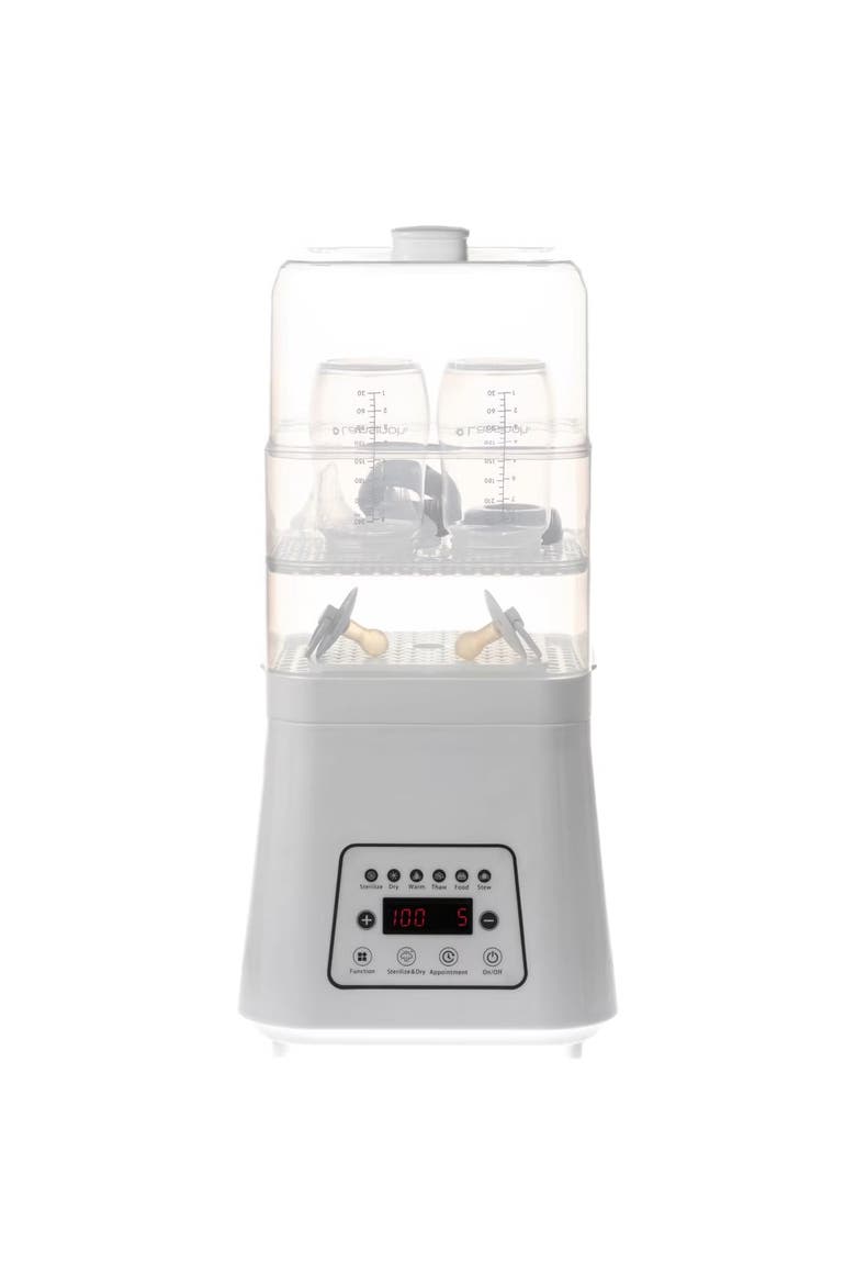 Premium Fast Baby Bottle Sterilizer and Dryer, Main, color, White