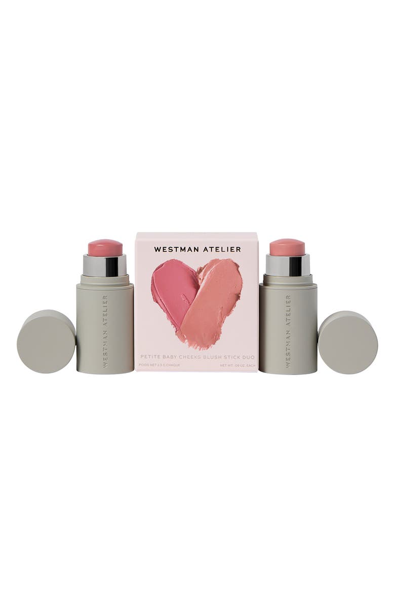 Westman Atelier Petite Blush Stick Duo $52 Value, Main, color,