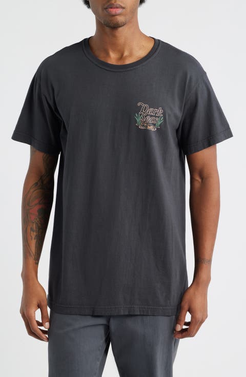 Lagoon Cotton Graphic T-Shirt