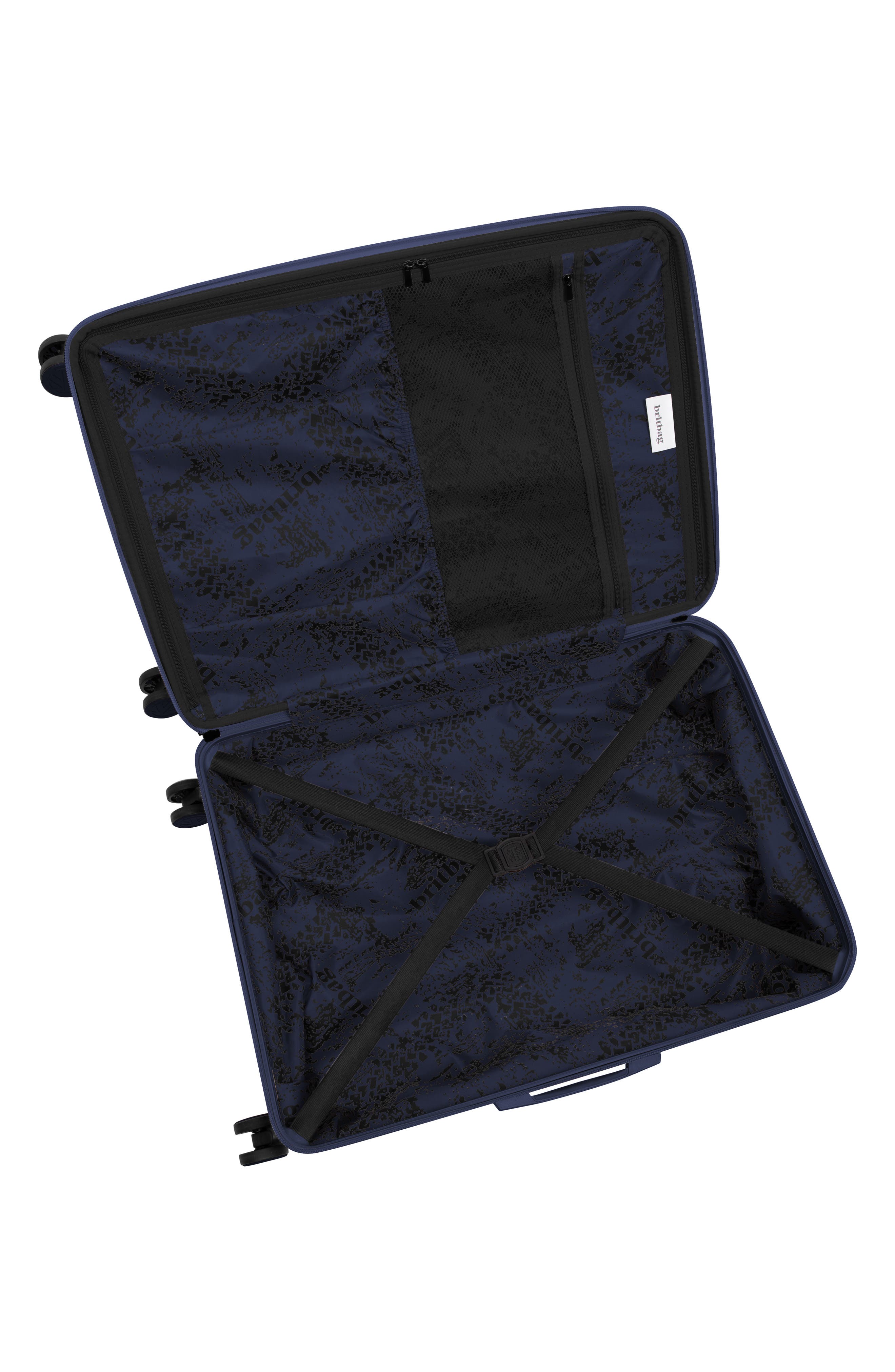 Britbag Cherokee II 21-Inch Hardside Carry-On Luggage, Alternate, color, Peacoat