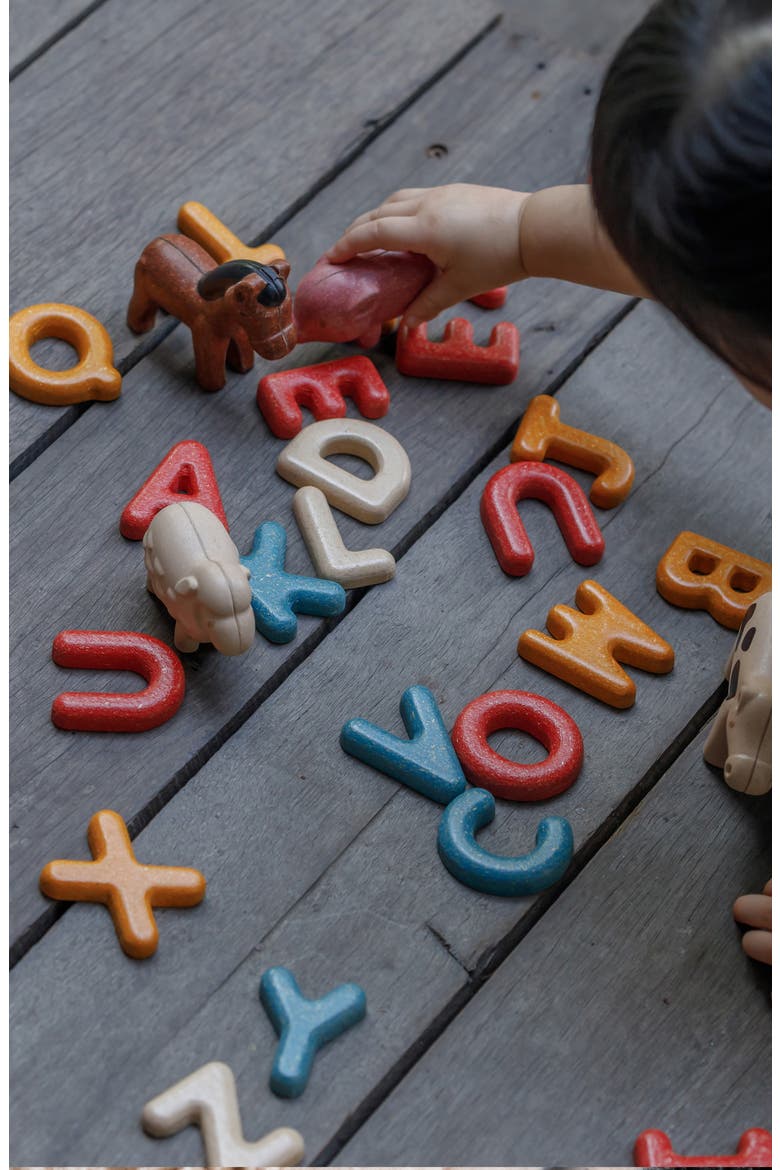 Upper Case Alphabet Playset, Alternate, color, RED MULTI