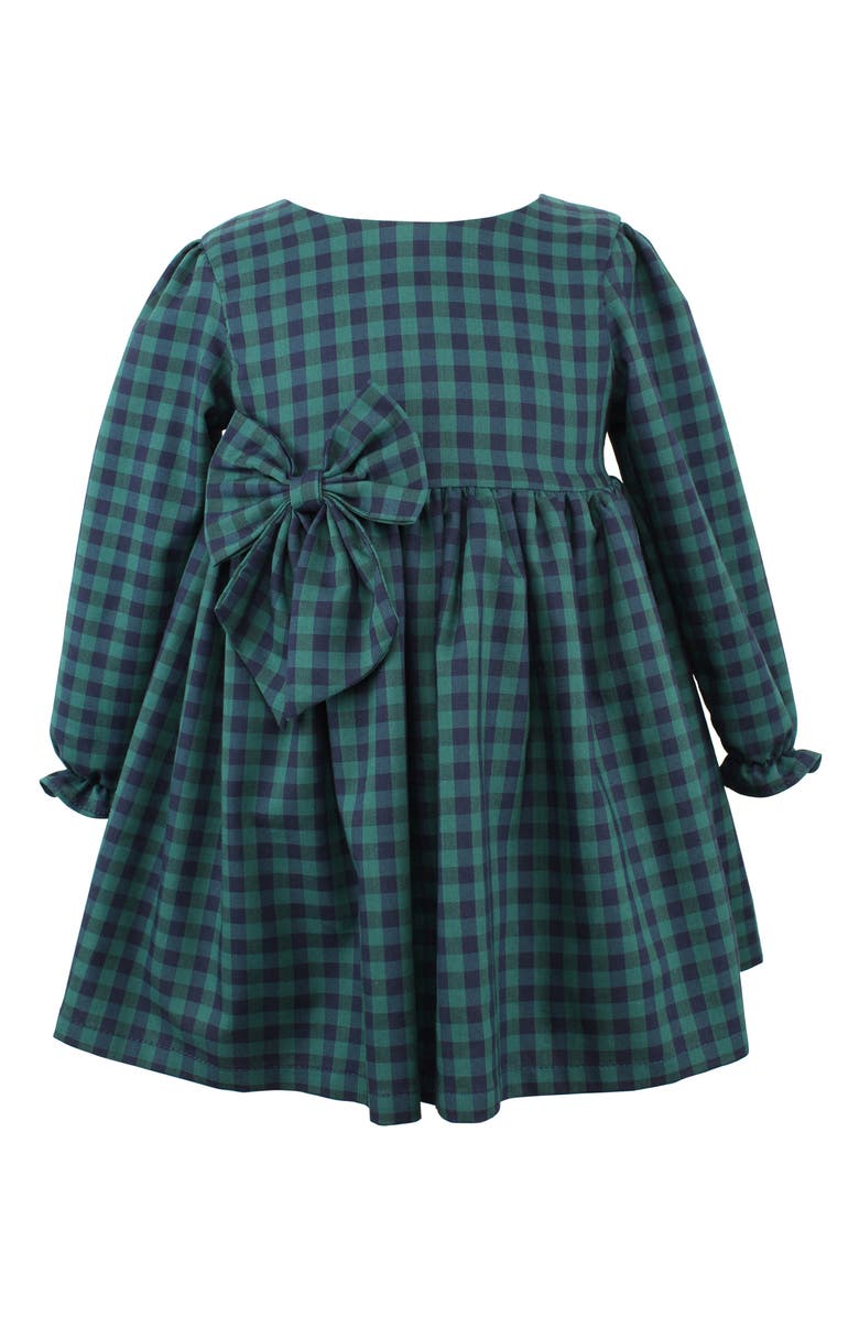 Popatu Check Long Sleeve Dress, Main, color, 