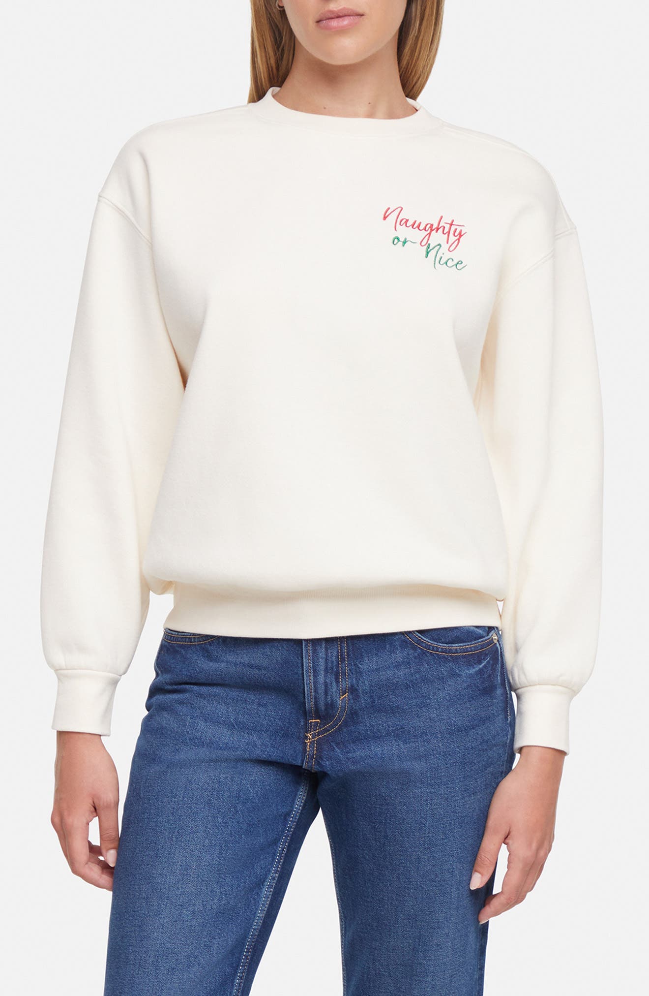 Wildfox Charlie Naughty or Nice Sweatshirt