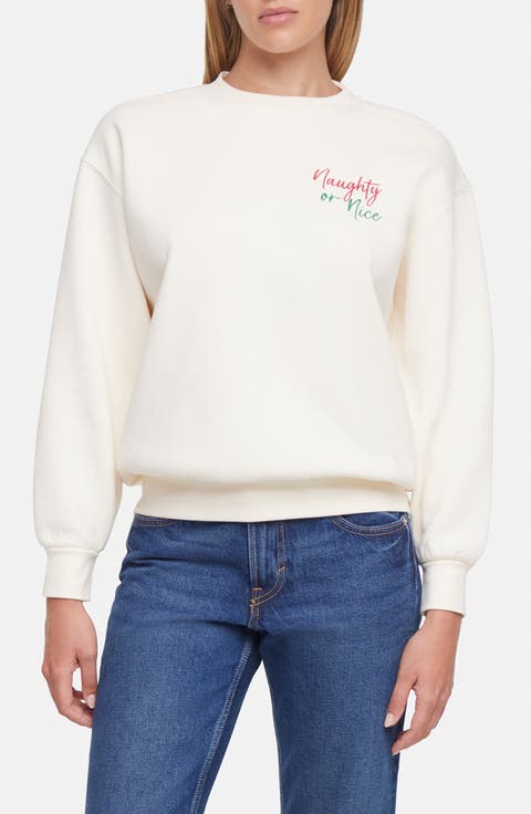 Charlie Naughty or Nice Sweatshirt
