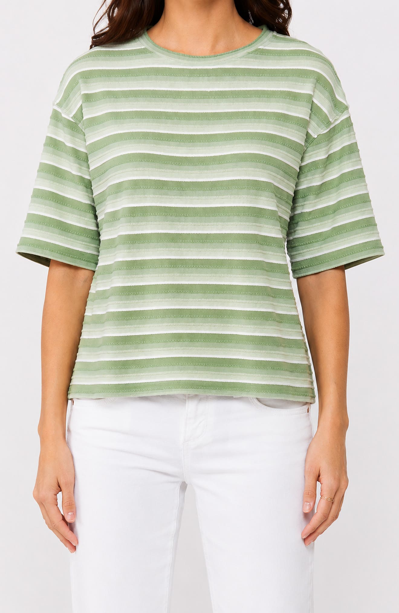 Holbie Striped Loose Fit T-shirt