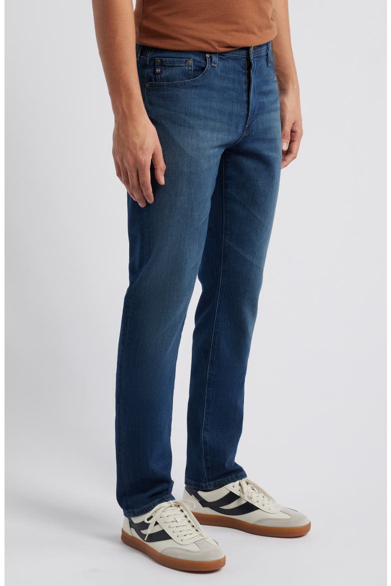 Everett Slim Straight Leg Jeans, Alternate, color, ST. MORITZ