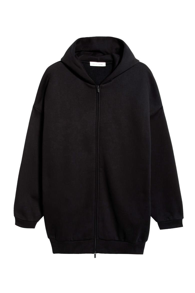 Propery Lounge Long Hoodie, Alternate, color, BLACK