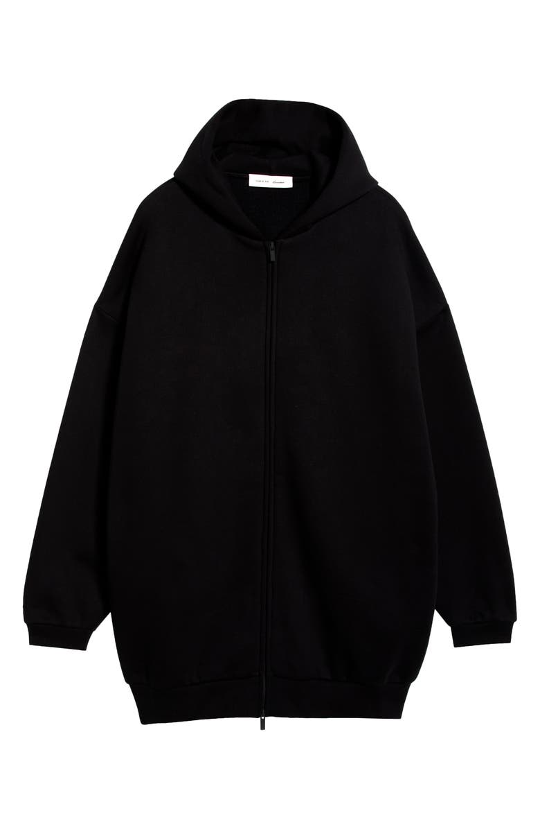 Fear of God Essentials Propery Lounge Long Hoodie, Main, color, Black