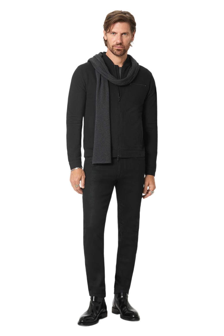 Kendall Bomber Jacket, Alternate, color, BLACK