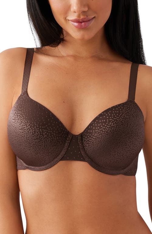 Wacoal Back Appeal Contour T-shirt Full Coverage Bra In Brown