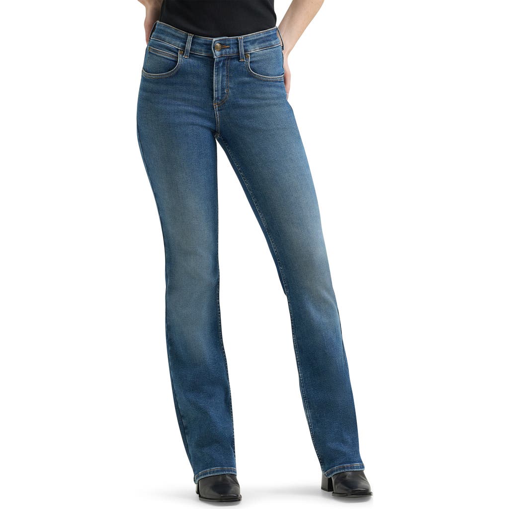 Lee Ever Fit Mid Rise Bootcut Jeans In Blue