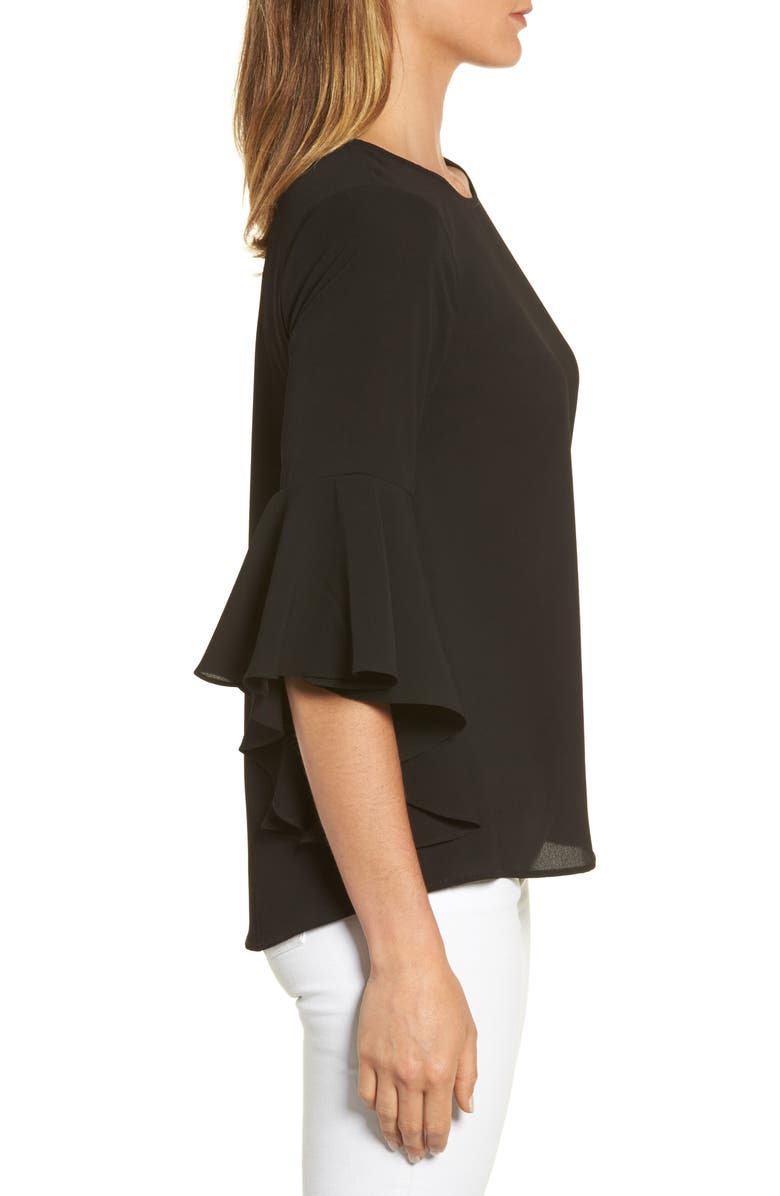 Bobeau Bell Sleeve Blouse, Alternate, color,