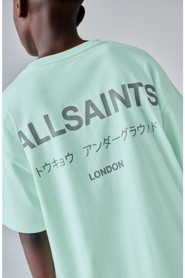 Kids' Underground Graphic T-Shirt, Alternate, color, GREEN