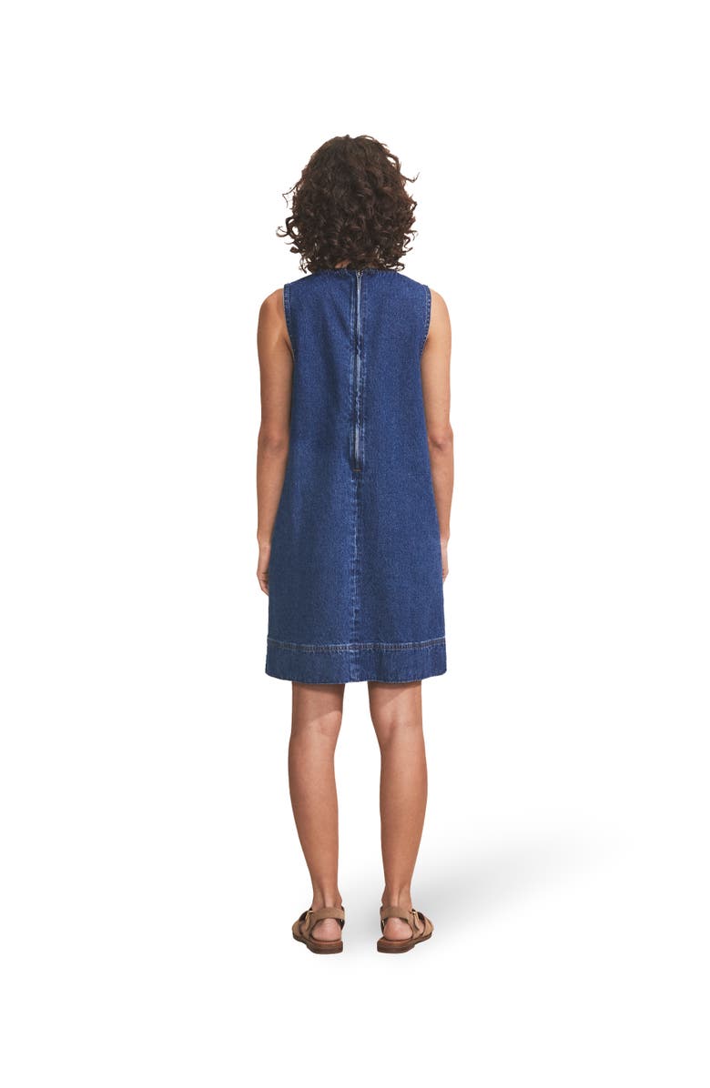 Ro&Zo Denim Shift Dress, Alternate, color, 