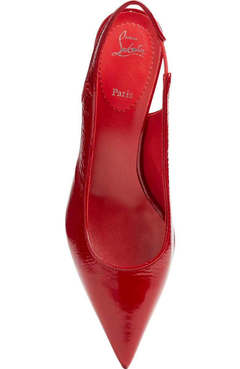 Christian Louboutin Sporty Kate Pointed Toe Slingback Pump, Alternate, color,