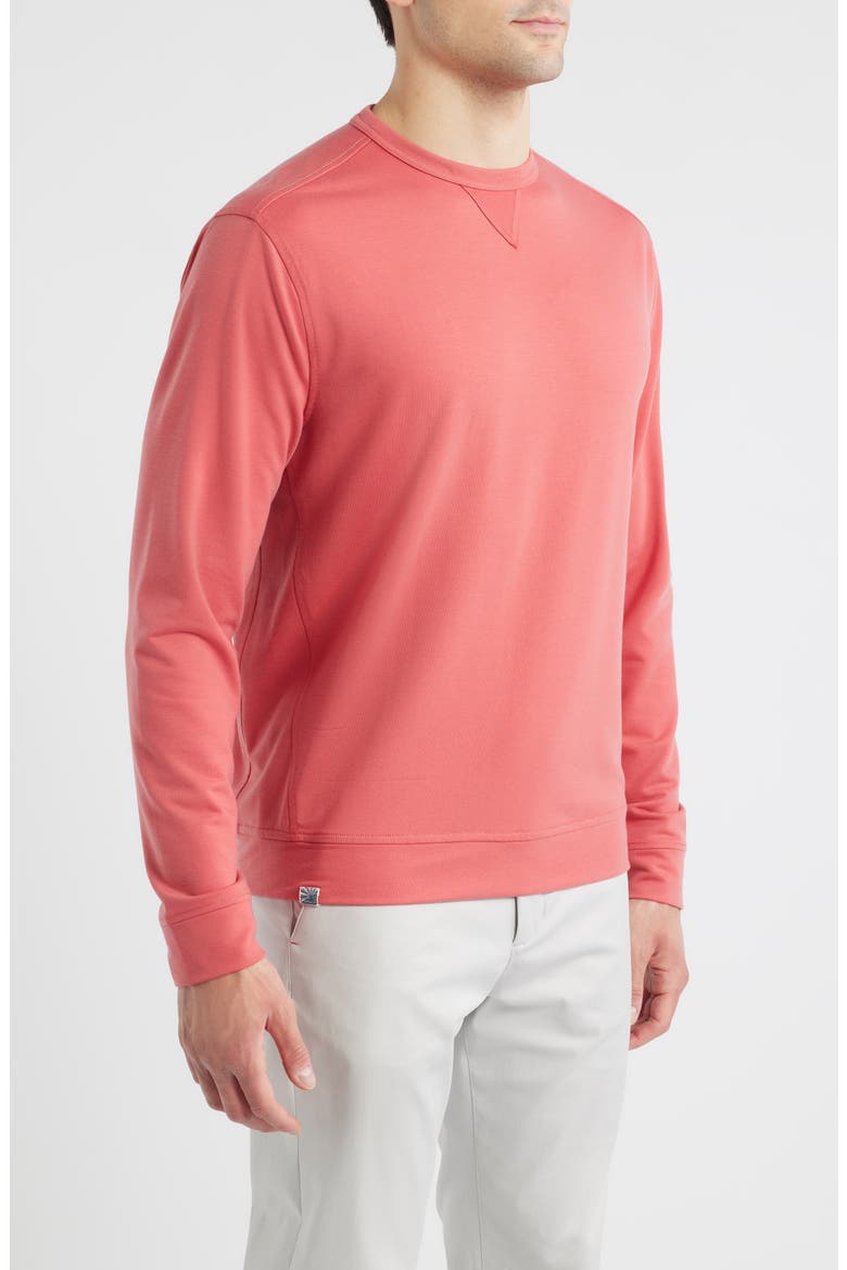 Willard Crewneck Sweatshirt, Alternate, color, CHERRY PIE