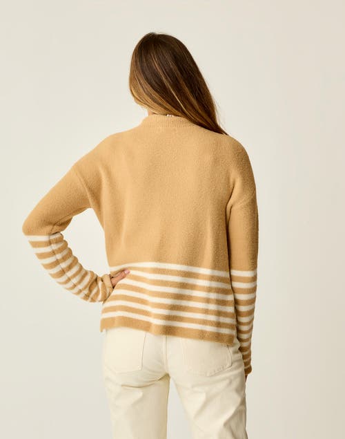 Carve Designs Olivia Plush Sweater In Brown