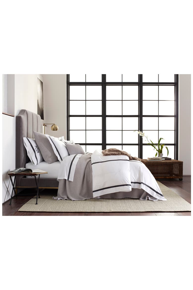 Lowell 600 Thread Count Fitted Sheet, Alternate, color, WHITE