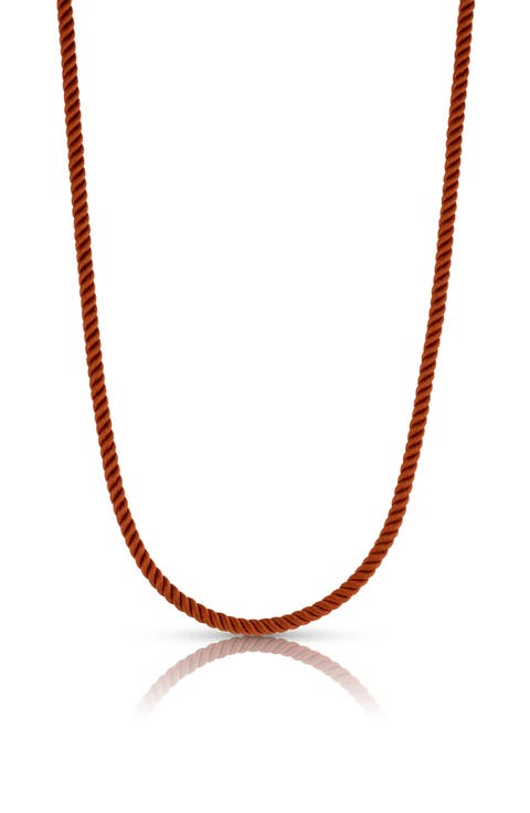 Coco Silk Cord Necklace