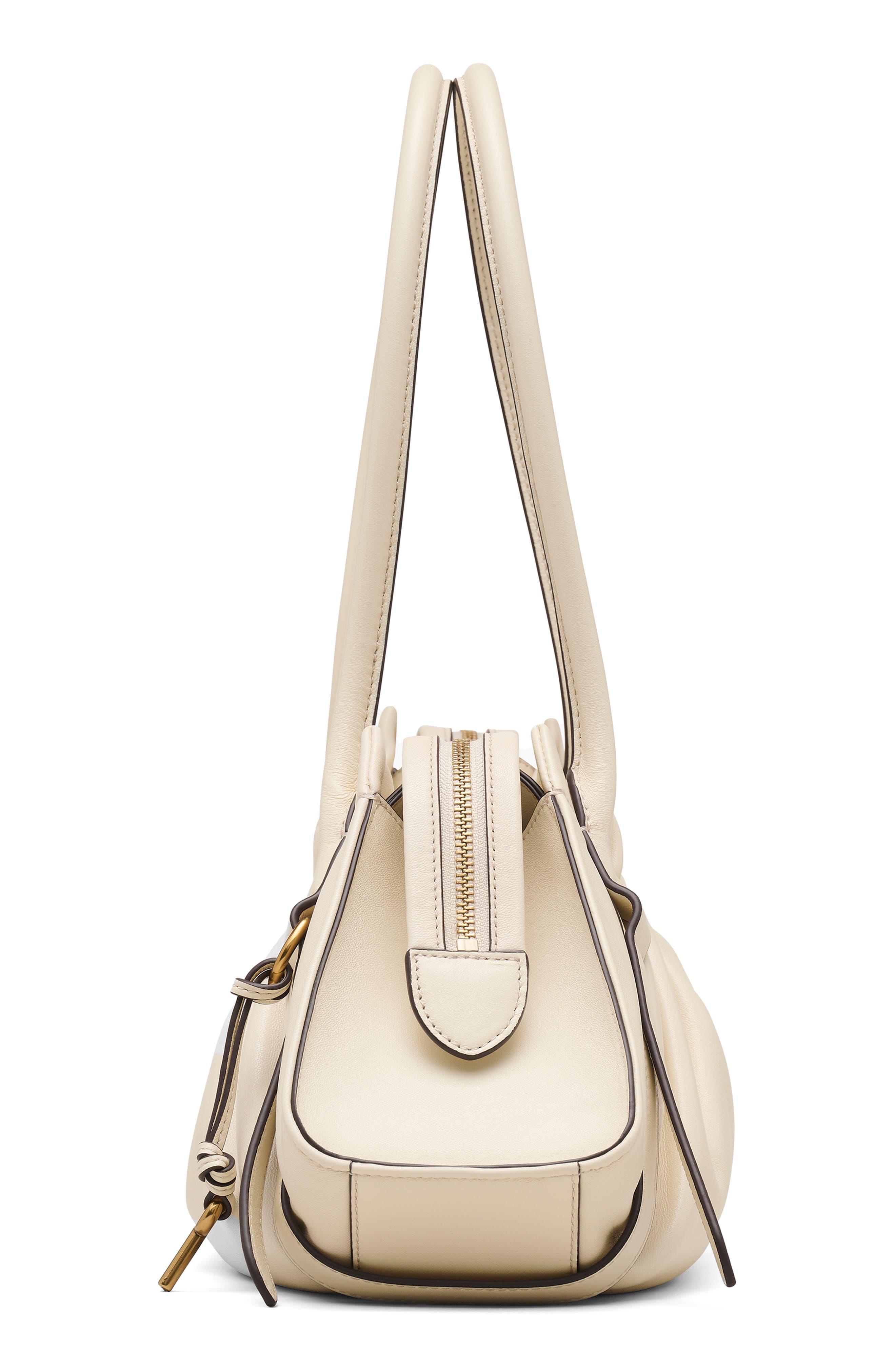 Marc Jacobs The Cristina Large Shoulder Satchel, Alternate, color, Ivory