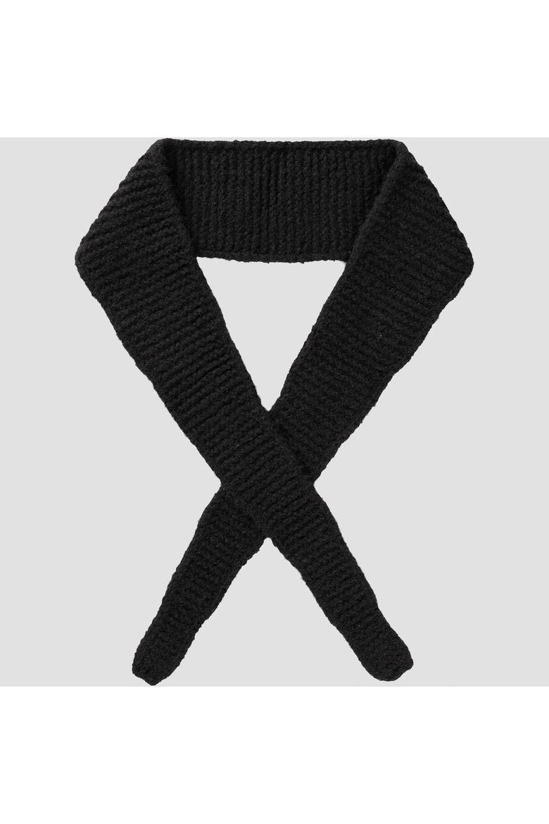 Neck Tie, Alternate, color, Black
