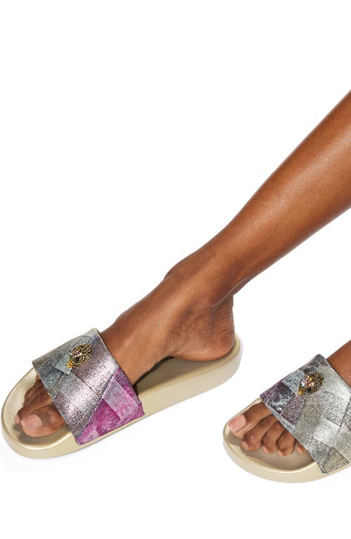 Kurt Geiger London Meena Eagle Slide Sandal In Multi