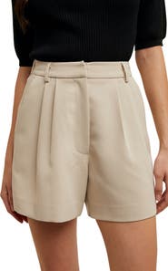 WISHLIST Pleat Twill Shorts