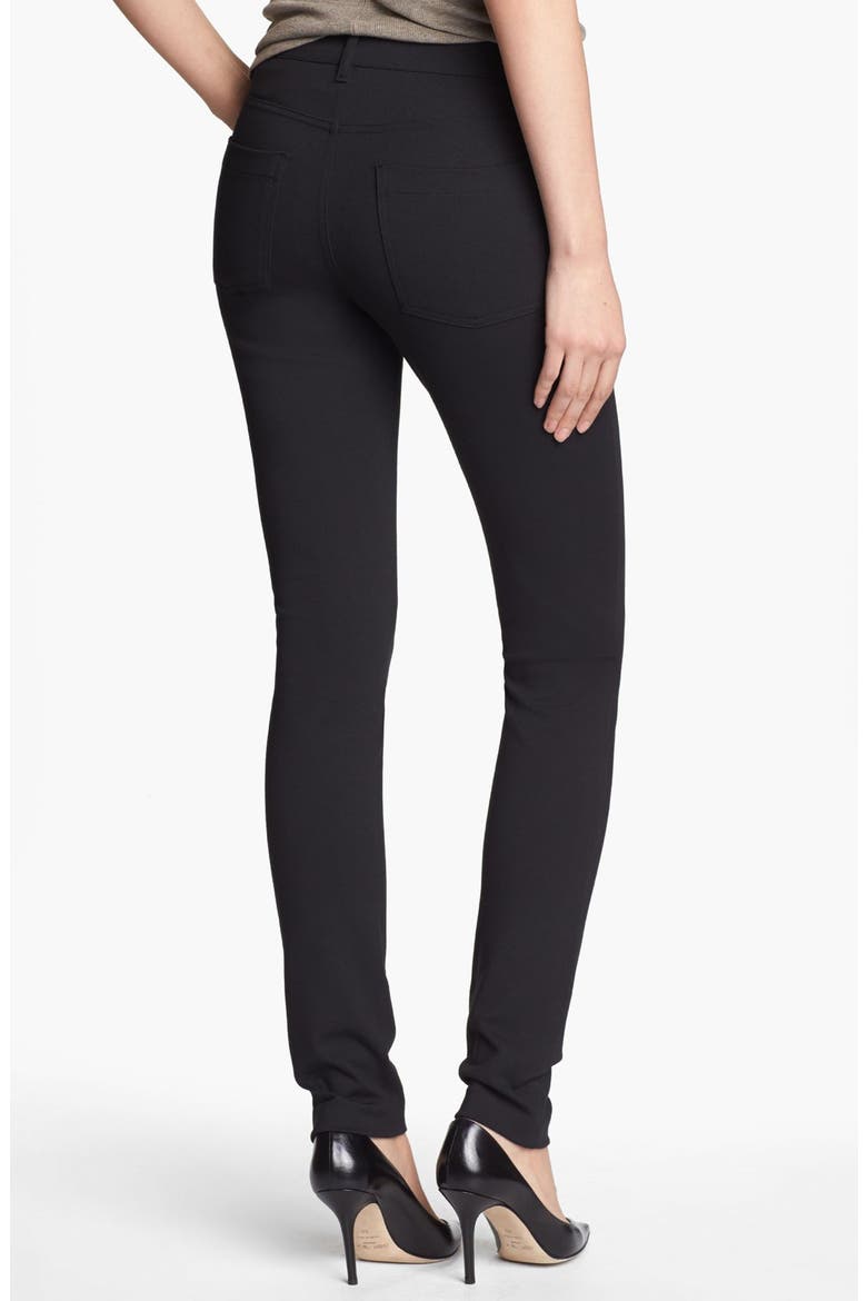 Slim Leg Stretch Pants, Alternate, color, BLACK