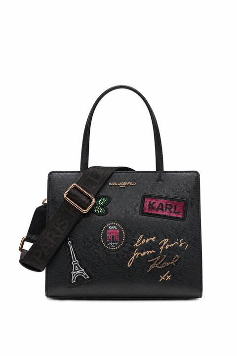 Maybelle Pins and Rhinestones Satchel
