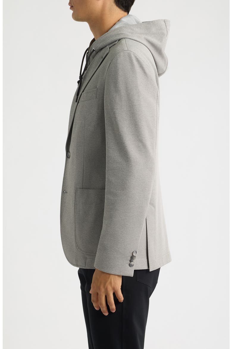 Hanry Hooded Sport Coat, Alternate, color, OPEN GREY