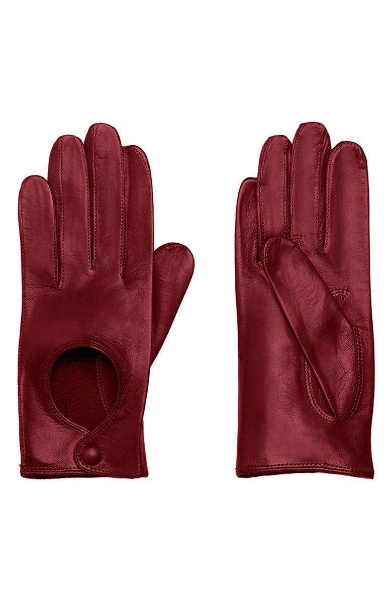 Seymoure Leather Driving Gloves, Alternate, color, 